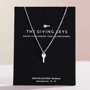 The giving keys necklace